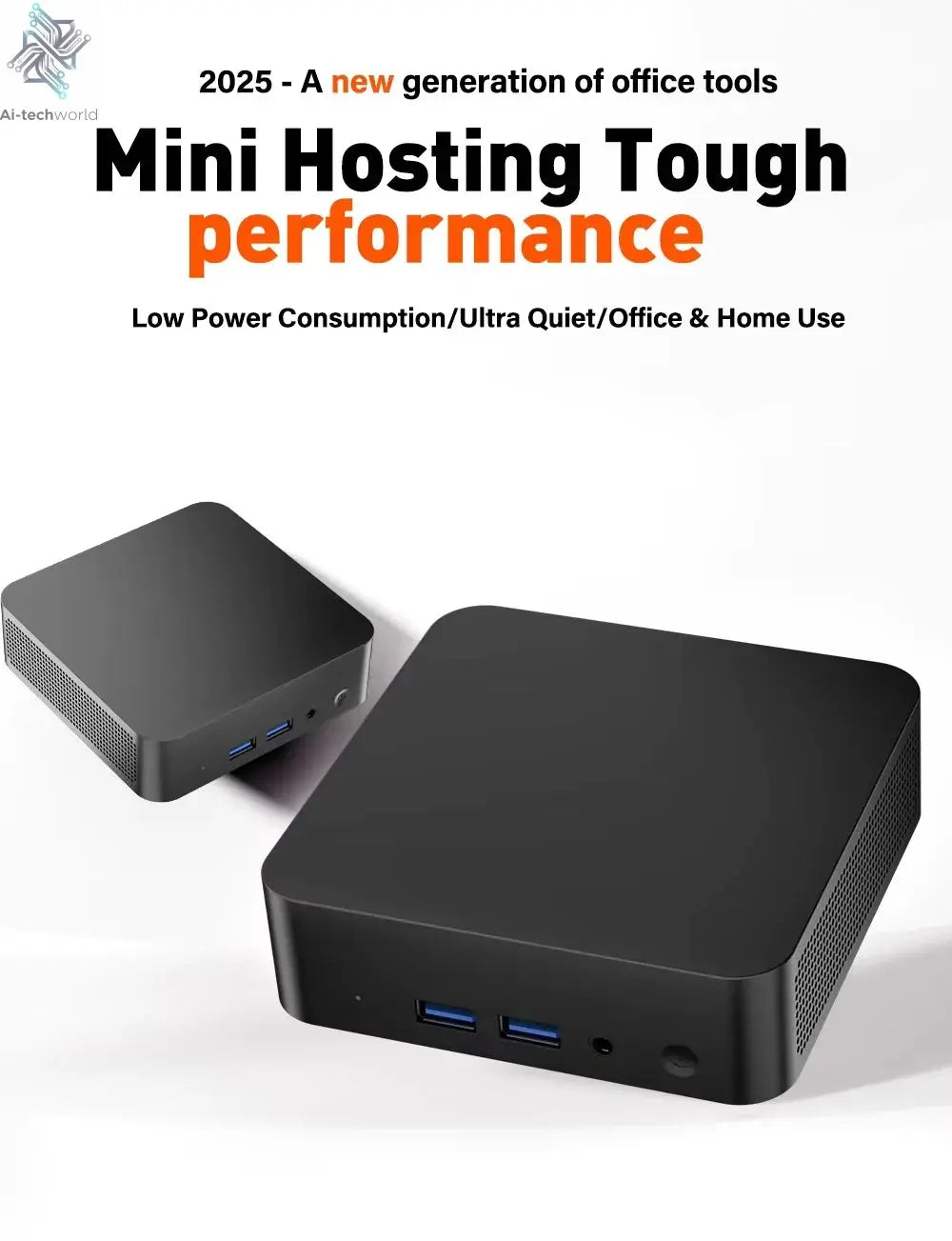 2025 Portable i9 Mini PC Computer Windows 11 Intel Core i9 8950HK 16GB 1TB Gaming Computer Dual-Band WiFi 6-Core Mini Desktop PC Ai-TechWorld 