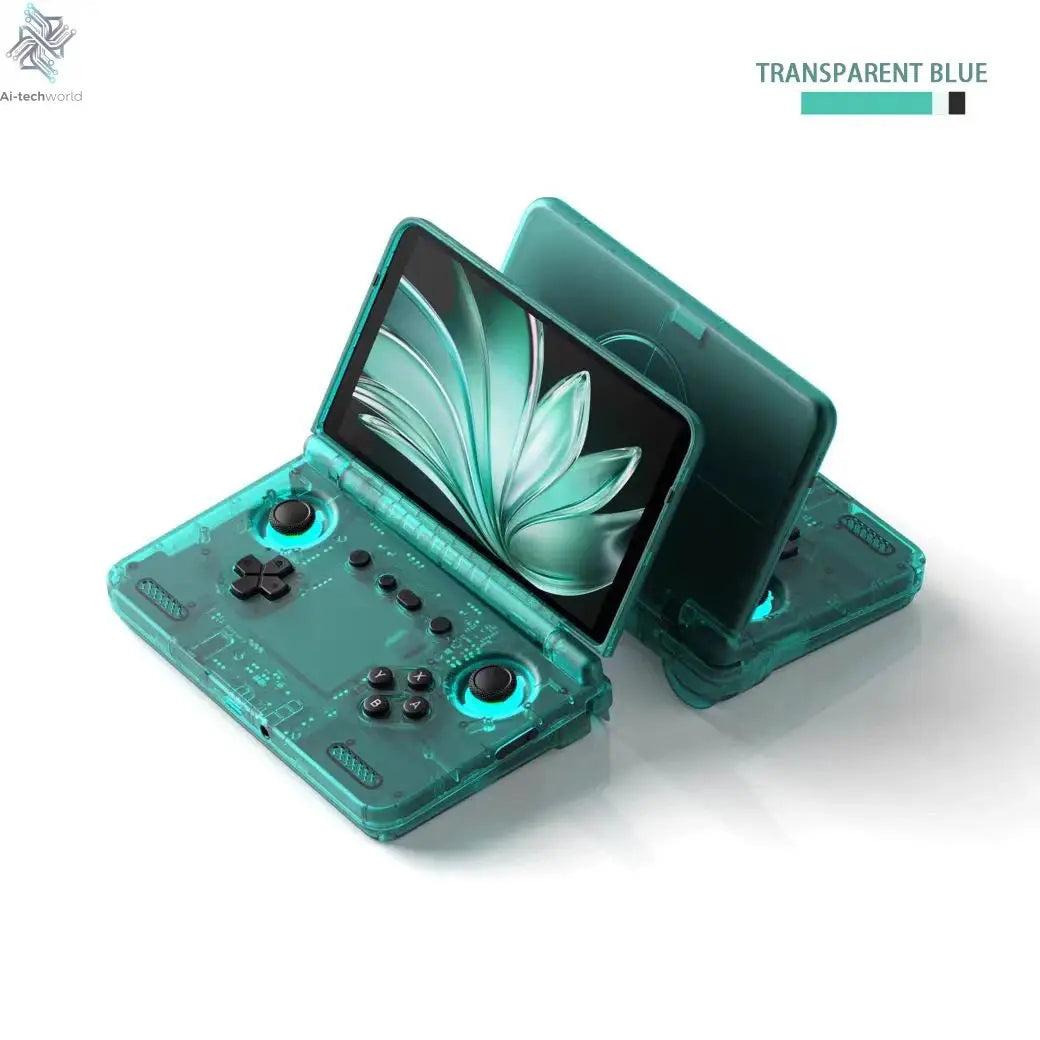 2025 Retroid Pocket Flip2 Retro Handheld Game Console Android13 5.5 Inch AMOLED Touch Screen Video Player Wifi Bluetooth PSP PS2 Ai-TechWorld 