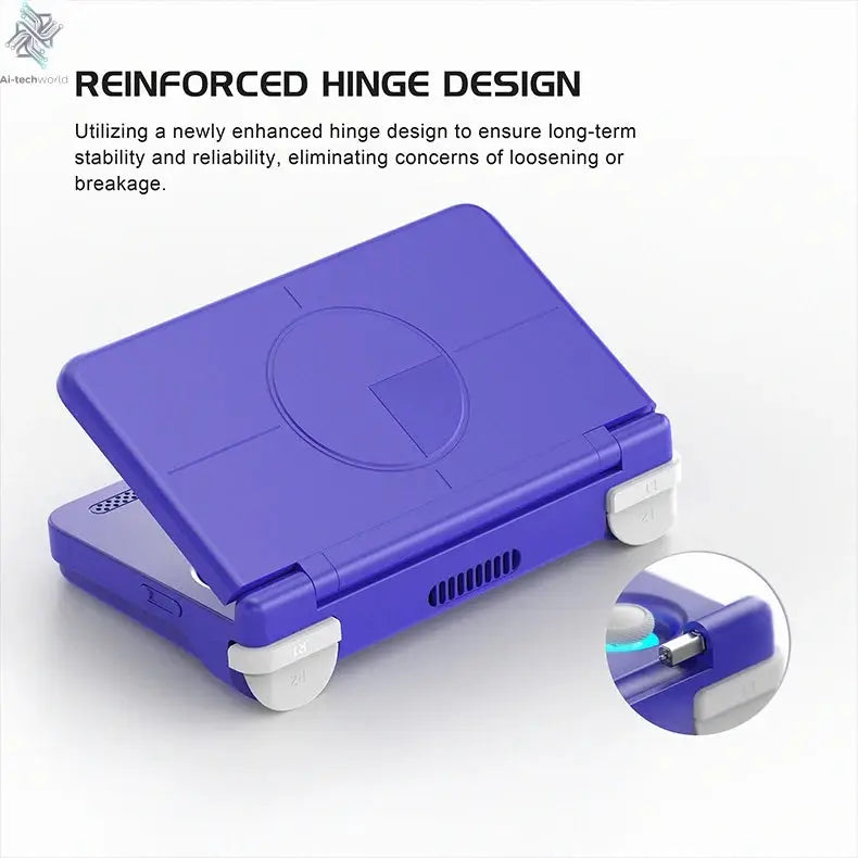 2025 Retroid Pocket Flip2 Retro Handheld Game Console Android13 5.5 Inch AMOLED Touch Screen Video Player Wifi Bluetooth PSP PS2 Ai-TechWorld 