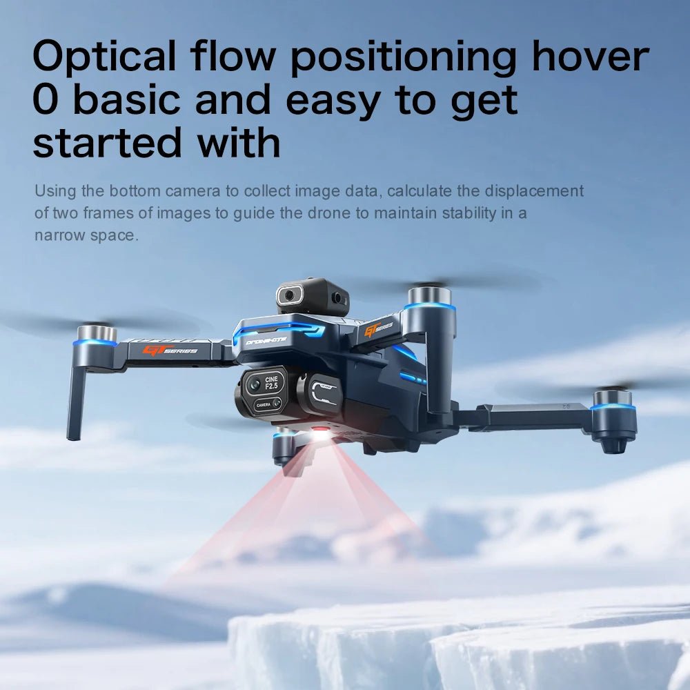 2025 New GT8 Drone GPS 8K Professional HD 360° Dual Cameras 5G WIFI Brushless Motors Obstacle Avoidance Foldable Quadcopter Toys Ai-TechWorld