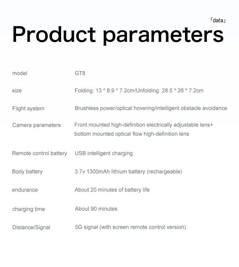 2025 New GT8 Drone GPS 8K Professional HD 360° Dual Cameras 5G WIFI Brushless Motors Obstacle Avoidance Foldable Quadcopter Toys Ai-TechWorld