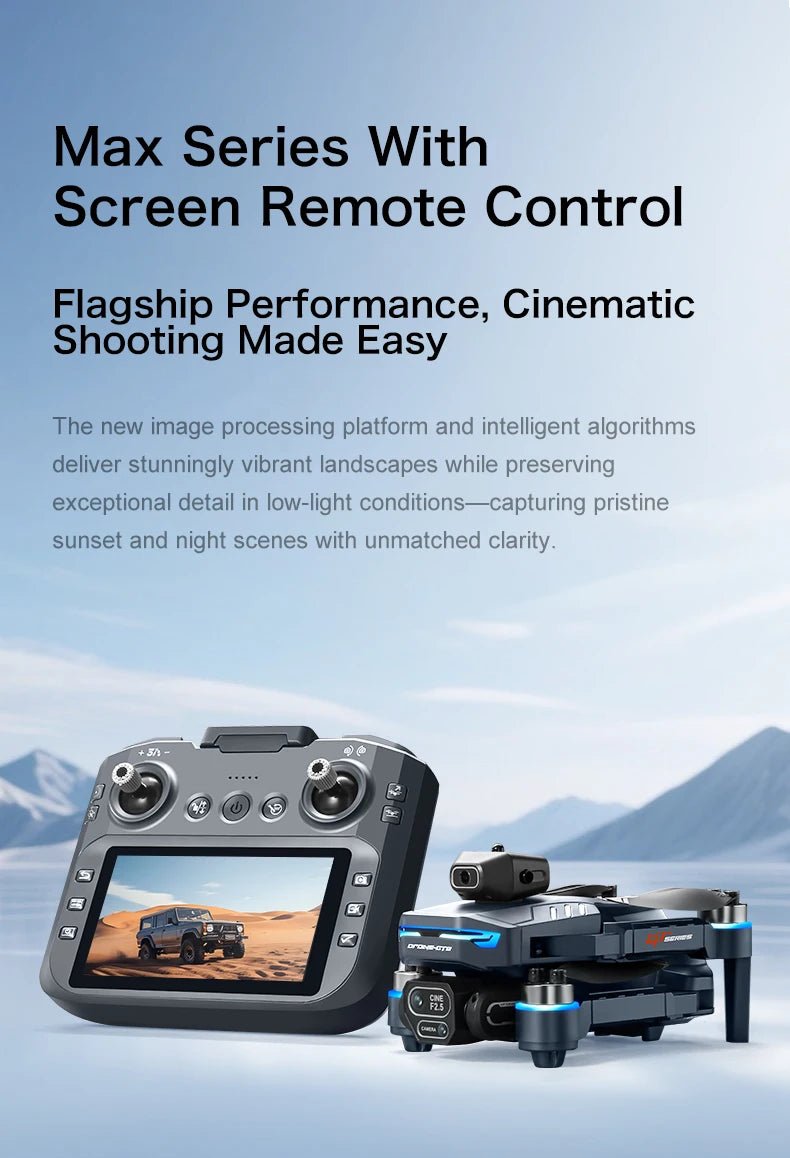 2025 New GT8 Drone GPS 8K Professional HD 360° Dual Cameras 5G WIFI Brushless Motors Obstacle Avoidance Foldable Quadcopter Toys Ai-TechWorld