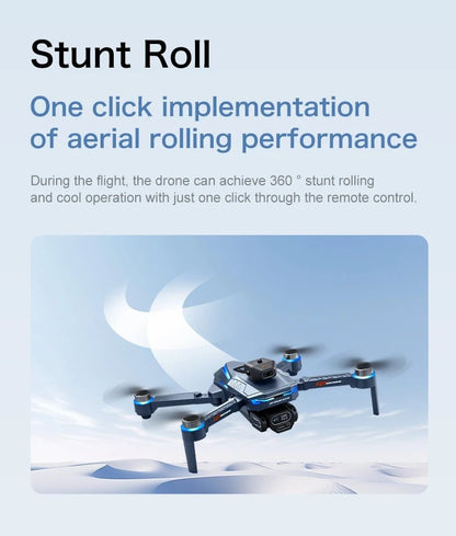 2025 New GT8 Drone GPS 8K Professional HD 360° Dual Cameras 5G WIFI Brushless Motors Obstacle Avoidance Foldable Quadcopter Toys Ai-TechWorld