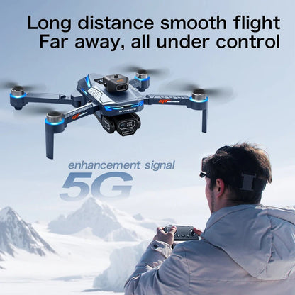 2025 New GT8 Drone GPS 8K Professional HD 360° Dual Cameras 5G WIFI Brushless Motors Obstacle Avoidance Foldable Quadcopter Toys Ai-TechWorld