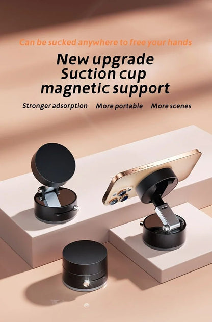360-Degree Magnetic Car Phone Holder with Suction Cup - 2025 Model Ai-TechWorld