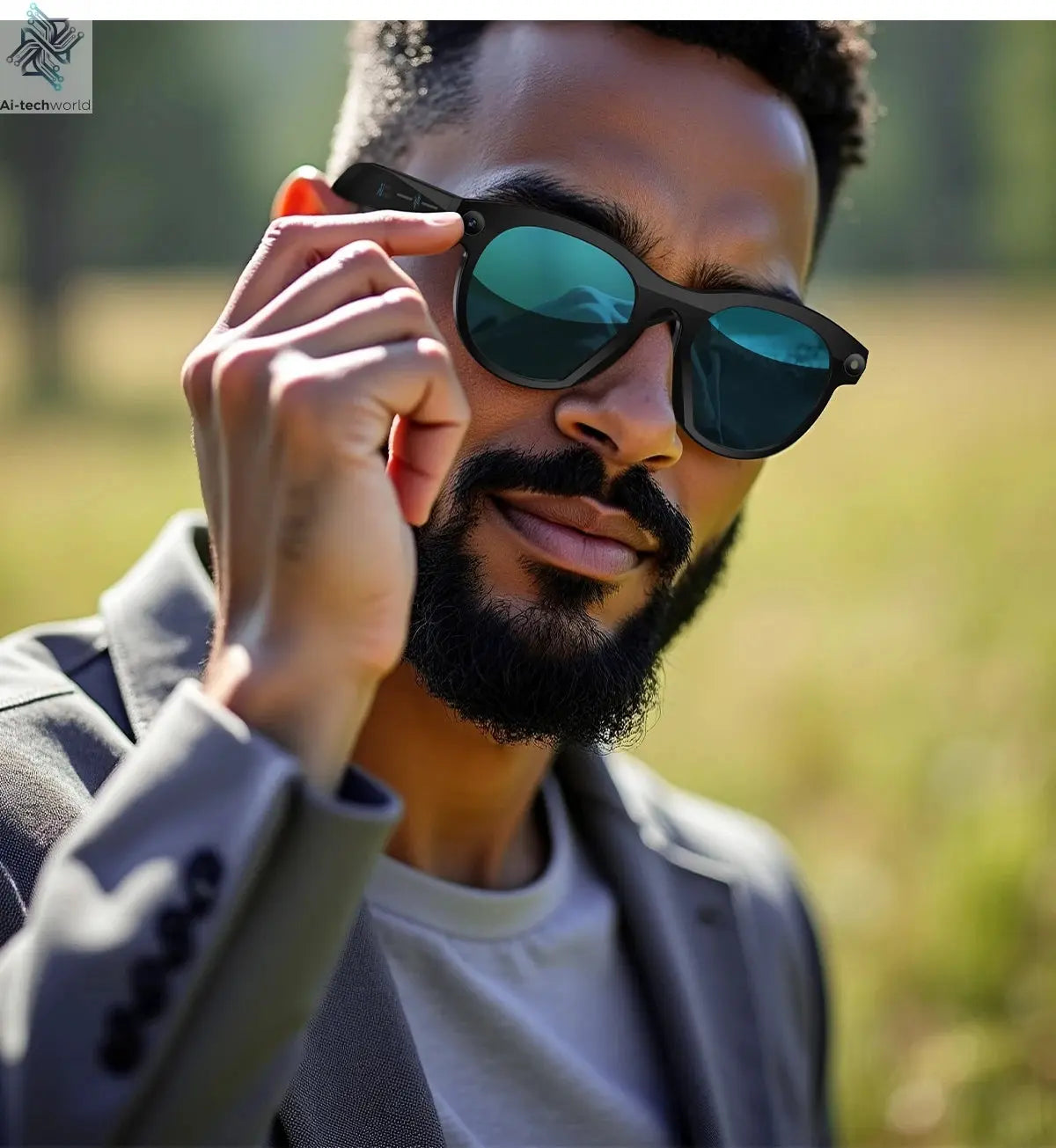 2025Xiaomi Mijia 4K HD Color Changing AI Smart Glasses Chat HD Camera Bluetooth Call Voice Assistant Control Smart Glasses Gift Ai-TechWorld 