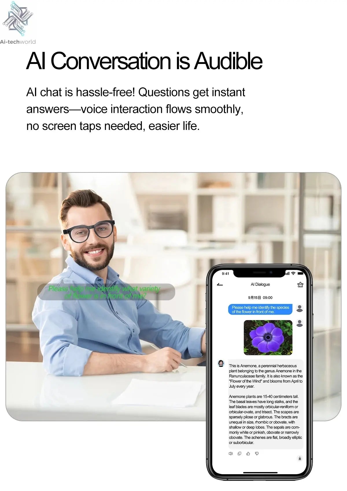 2026 New 4K HD AI Smart Glasses Men 800W Pixel Camera Bluetooth Call 4GB WIFI Transmission Voice Assistant Smart Glasses Women Ai-TechWorld 
