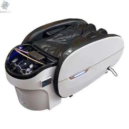 2026 latest  Modern intelligent comfortable electric multipurpose hair washing salon table massage shampoo bed Ai-TechWorld 