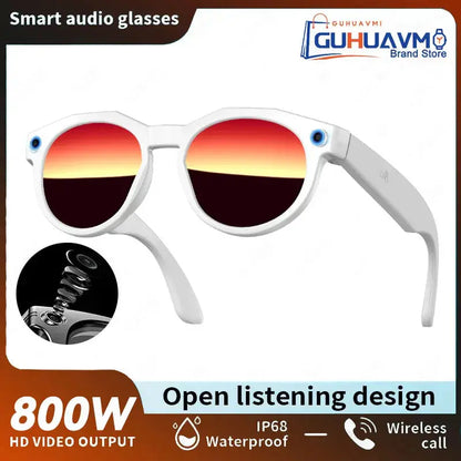 2026New 8K HD AI Smart Glasses 800MP Camera Bluetooth Call 290Mah ChatGPT Video Recording Voice Assistant Control Sunglasses Men - Ai-TechWorld