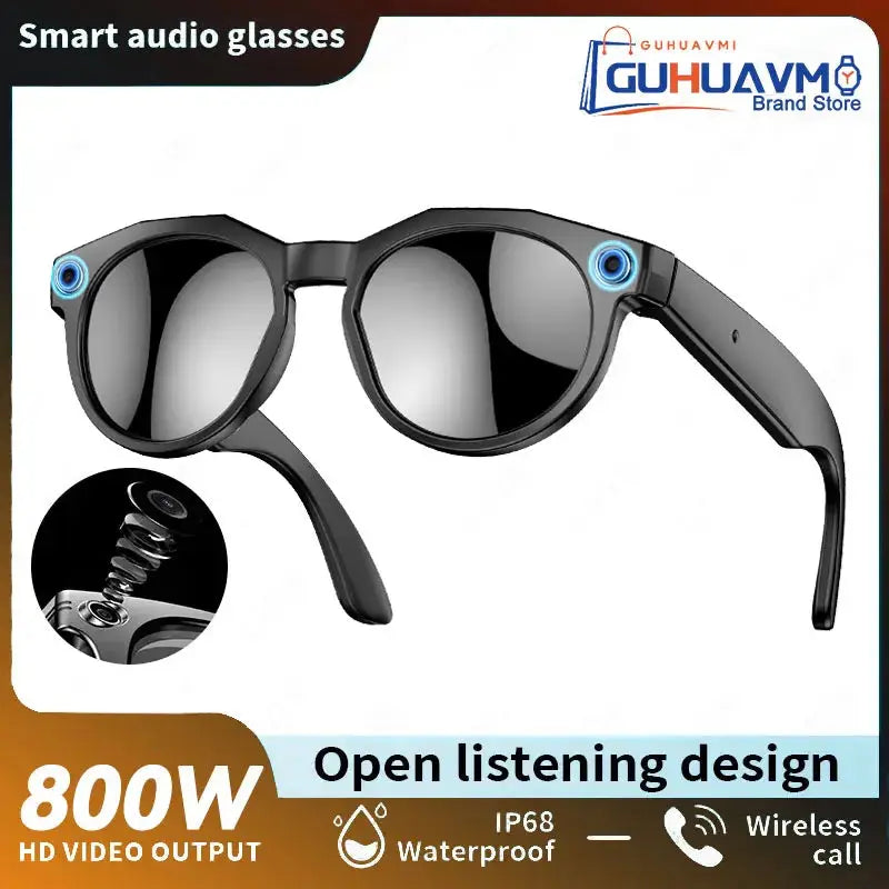2026New 8K HD AI Smart Glasses 800MP Camera Bluetooth Call 290Mah ChatGPT Video Recording Voice Assistant Control Sunglasses Men - Ai-TechWorld