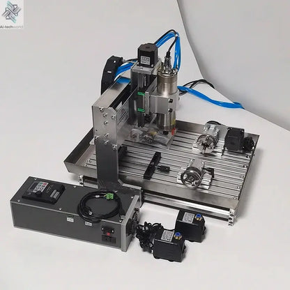 2200W 5 Axis Metal Engraving machine 6040 4 Axis CNC Router 3040 PCB Engraving 3020 Drilling and Milling Machine  With Sink Ai-TechWorld