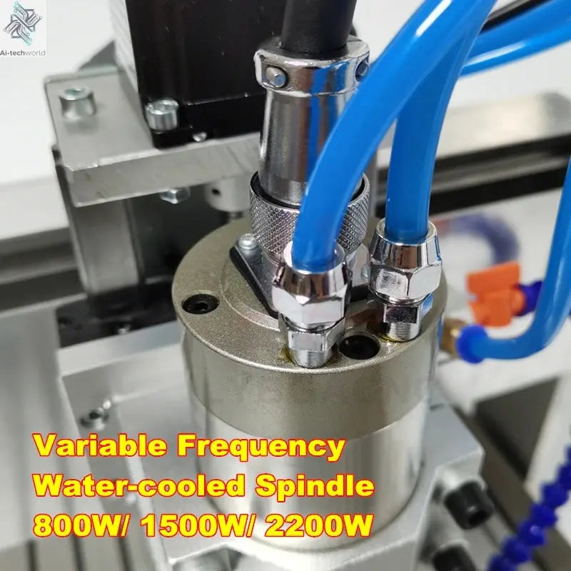 2200W 5 Axis Metal Engraving machine 6040 4 Axis CNC Router 3040 PCB Engraving 3020 Drilling and Milling Machine  With Sink Ai-TechWorld