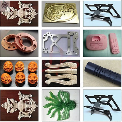 2200W 5 Axis Metal Engraving machine 6040 4 Axis CNC Router 3040 PCB Engraving 3020 Drilling and Milling Machine  With Sink Ai-TechWorld