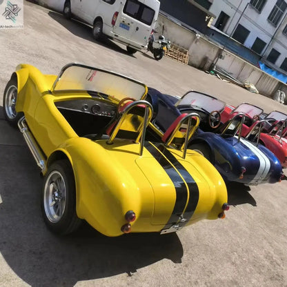 2200W Brushless Motor Pro Cobra Cart Double Seats Electric Go Karts Adults Teens 50km/h Max Speed Disc Brake Ai-TechWorld 