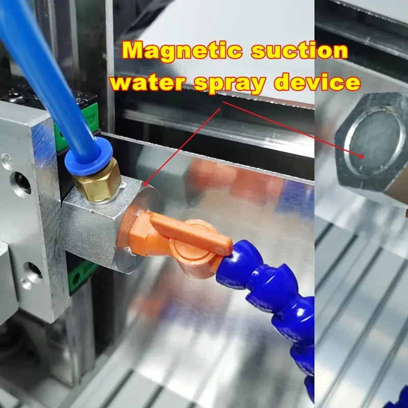 2200W 5 Axis Metal Engraving machine 6040 4 Axis CNC Router 3040 PCB Engraving 3020 Drilling and Milling Machine  With Sink Ai-TechWorld