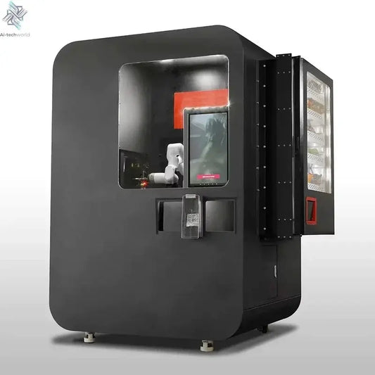 24-Hour Unmanned Coffee Vending Machine with Automatic Coffee Robot for Libraries and Public Spaces Ai-TechWorld 