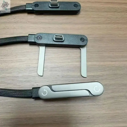 240W 90° Elbow Phone Holder Data Cable Foldable Type C To Type C Fast Charging Cable Data Wire For iPhone 17 Pro Xiaomi Samsung Ai-TechWorld 