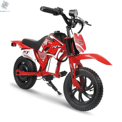 25V Electric Dirt Bike 200W Electric Motorcycle Up to 10MPH & 7 Miles Long Range 3-Speed Modes Motorcycle for Kids Ages 3-10 Ai-TechWorld 