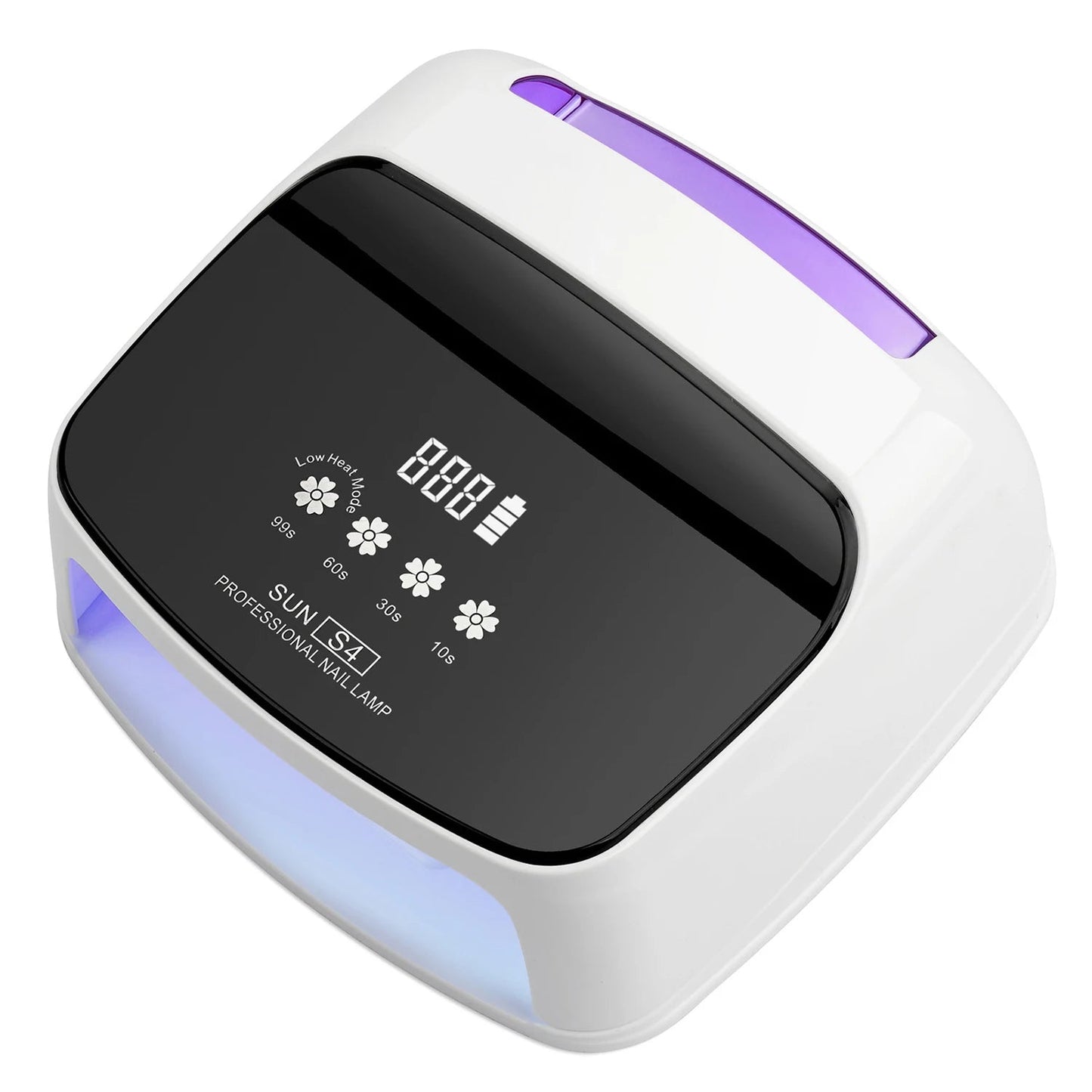 288W Professional Rechargeable Nail UV LED Lamp Dryer HD Display Smart Wireless Nail Drying Lamp for Fast Dry Curing Polish Gel - Ai - TechWorld