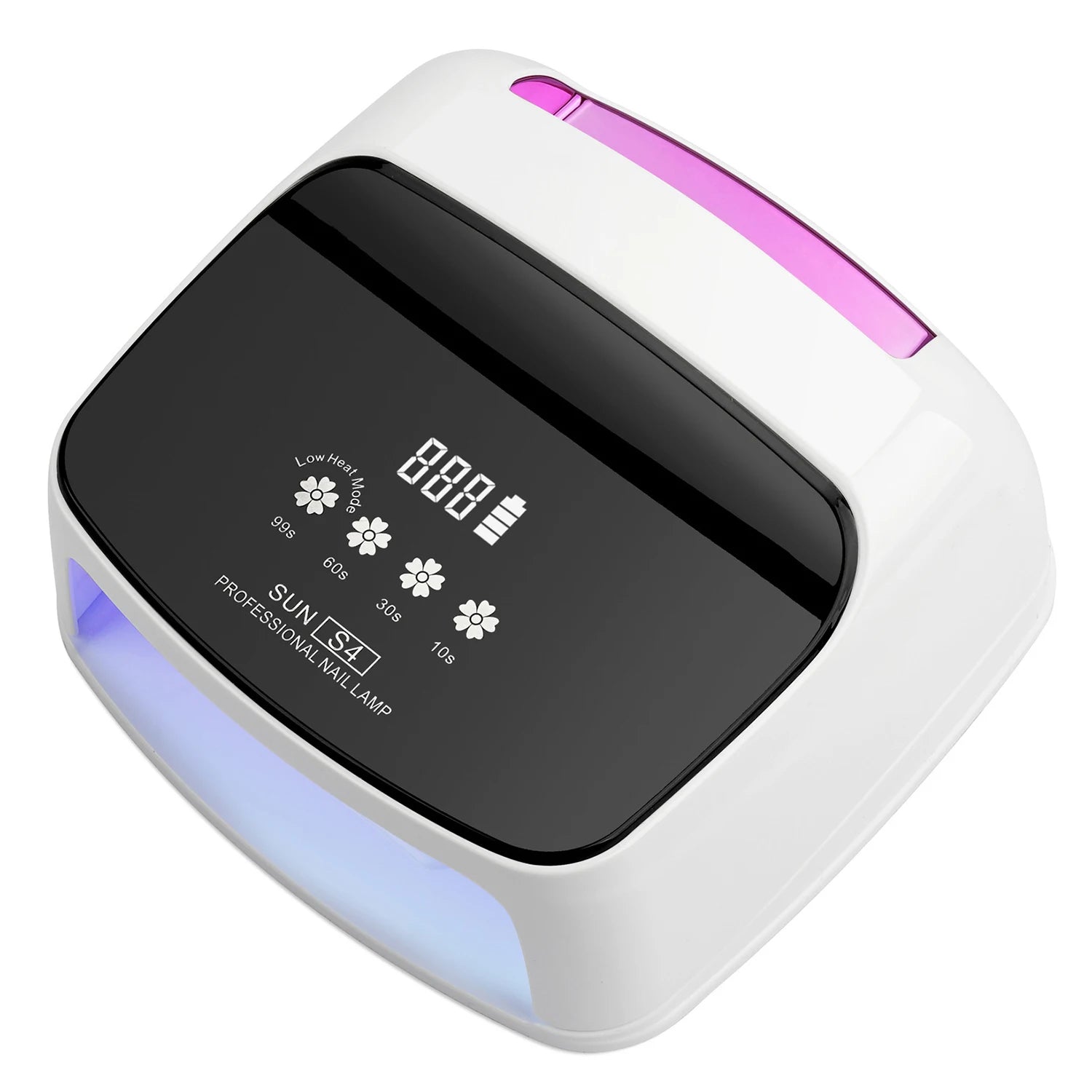 288W Professional Rechargeable Nail UV LED Lamp Dryer HD Display Smart Wireless Nail Drying Lamp for Fast Dry Curing Polish Gel - Ai - TechWorld