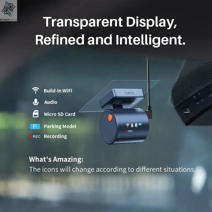 2K KAWA MINI 3 Pro Cameras for Car DVR Tiny Dash Cam 24 Parking Auto Video Recorder WiFi APP Voice Control Car dashcam Ai-TechWorld 