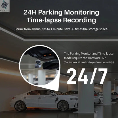 2K KAWA MINI 3 Pro Cameras for Car DVR Tiny Dash Cam 24 Parking Auto Video Recorder WiFi APP Voice Control Car dashcam Ai-TechWorld 