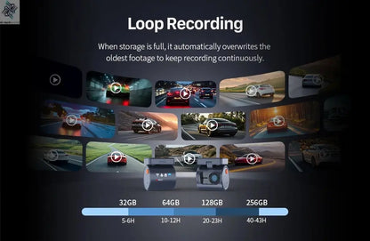 2K KAWA MINI 3 Pro Cameras for Car DVR Tiny Dash Cam 24 Parking Auto Video Recorder WiFi APP Voice Control Car dashcam Ai-TechWorld 