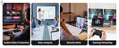 2K Video Smart Doorbell with Night Vision | Hi-Tech 21-in-1 Dock & USB-C Hub Ai-TechWorld