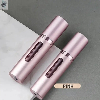 2PCS 5/10ml Bottom-Filling Pump Perfume Refillable Spray Bottle Mini Portable Empty Cosmetic Containers Atomizer Bottle Travel Ai-TechWorld 