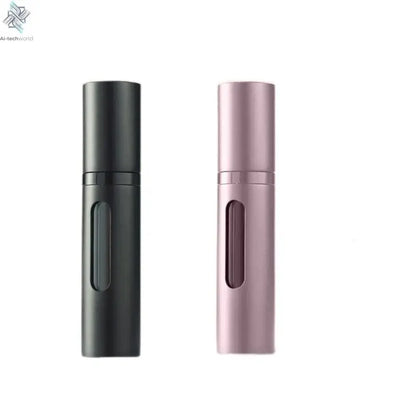2PCS 5/10ml Bottom-Filling Pump Perfume Refillable Spray Bottle Mini Portable Empty Cosmetic Containers Atomizer Bottle Travel Ai-TechWorld 