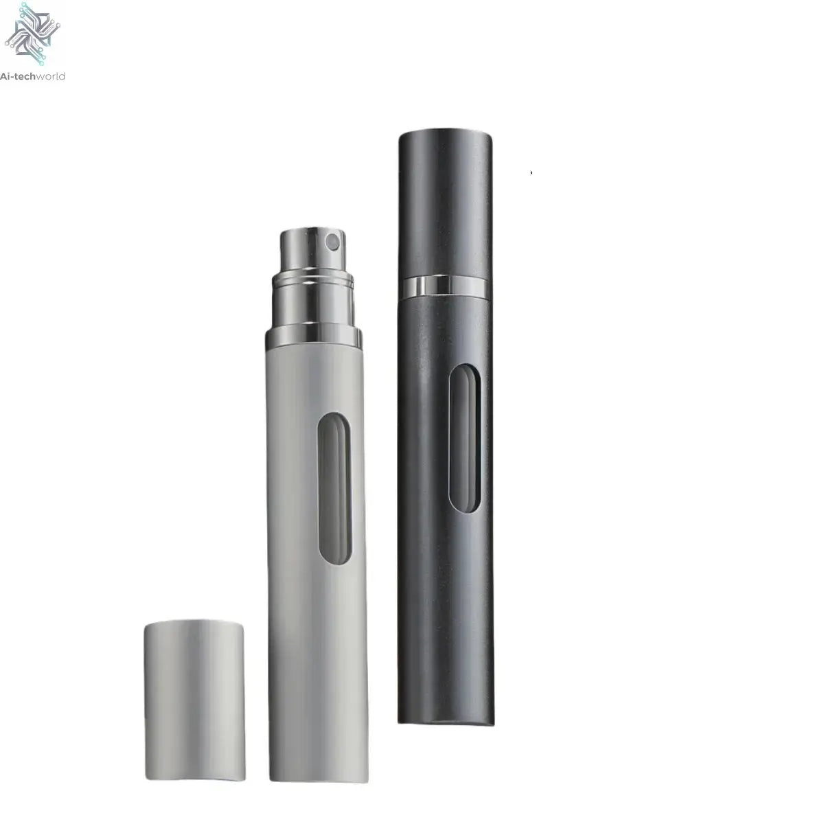 2PCS 5/10ml Bottom-Filling Pump Perfume Refillable Spray Bottle Mini Portable Empty Cosmetic Containers Atomizer Bottle Travel Ai-TechWorld 