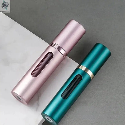 2PCS 5/10ml Bottom-Filling Pump Perfume Refillable Spray Bottle Mini Portable Empty Cosmetic Containers Atomizer Bottle Travel Ai-TechWorld 