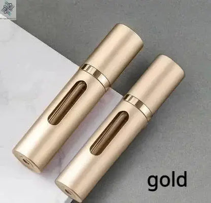 2PCS 5/10ml Bottom-Filling Pump Perfume Refillable Spray Bottle Mini Portable Empty Cosmetic Containers Atomizer Bottle Travel Ai-TechWorld 