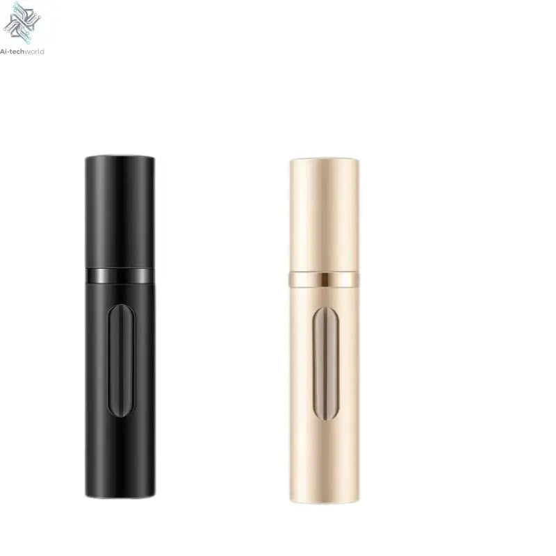 2PCS 5/10ml Bottom-Filling Pump Perfume Refillable Spray Bottle Mini Portable Empty Cosmetic Containers Atomizer Bottle Travel Ai-TechWorld 