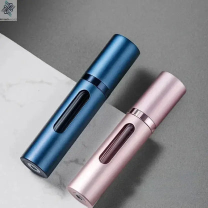 2PCS 5/10ml Bottom-Filling Pump Perfume Refillable Spray Bottle Mini Portable Empty Cosmetic Containers Atomizer Bottle Travel Ai-TechWorld 