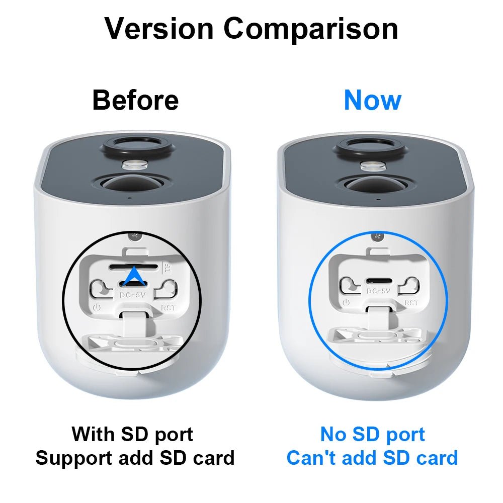 2k Battery - Powered Security Surveillance Cam - Motion Detection, Two - Way Audio, Works with Alexa - Ai - TechWorld