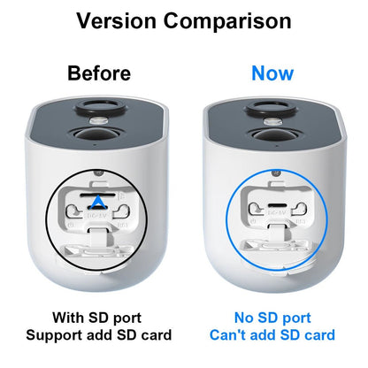 2k Battery - Powered Security Surveillance Cam - Motion Detection, Two - Way Audio, Works with Alexa - Ai - TechWorld