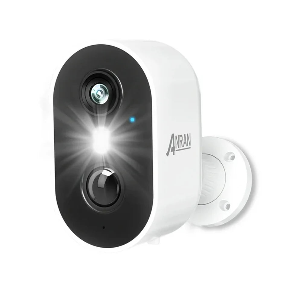 2k Battery - Powered Security Surveillance Cam - Motion Detection, Two - Way Audio, Works with Alexa - Ai - TechWorld