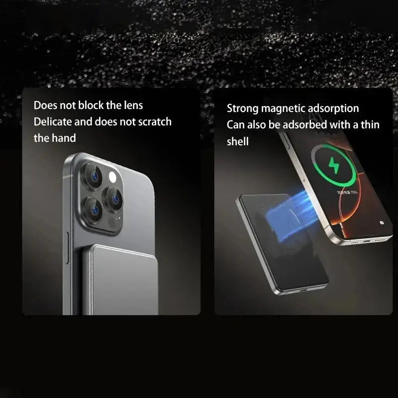 3 IN 1 Power Bank For MagSafe 50000mAh Slim Magnetic Wireless Power Bank 22.5W Portable External Battery For IPhone Samsung 2026 Ai-TechWorld 