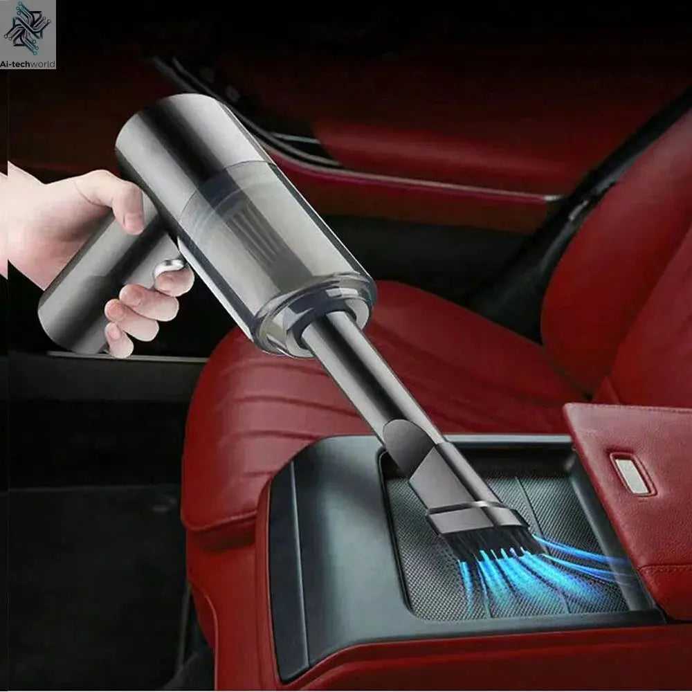 3 In 1 Integrated Suction And Blowing Vacuum Combination Vacuum Cleaner USB Charging Small Car Household Vacuum Cleaner Ai-TechWorld 