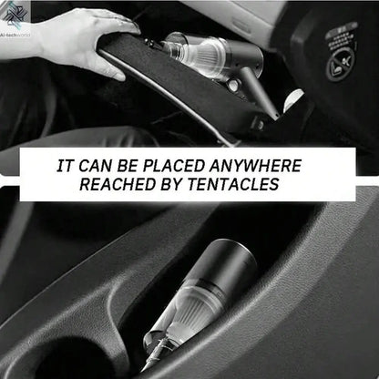 3 In 1 Integrated Suction And Blowing Vacuum Combination Vacuum Cleaner USB Charging Small Car Household Vacuum Cleaner Ai-TechWorld 