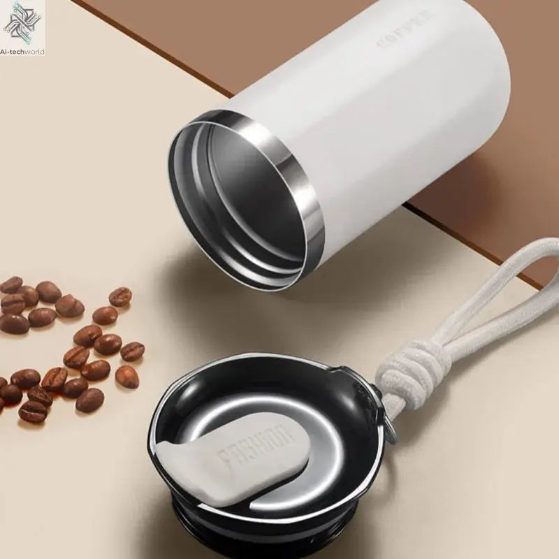 350/500ML Stainless Steel Coffee Mug Insulated Water Cup Portable Double Wall Vacuum Flask Leak-Proof with Lid Travel Coffee Cup Ai-TechWorld 