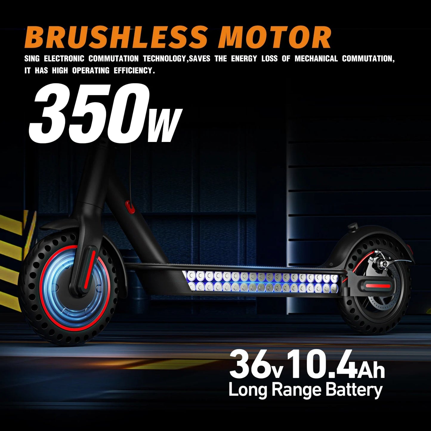 350W Foldable Electric Scooter for Adults & Teens - Ai - TechWorld