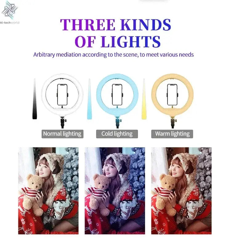 360 Custom Portable Photo Booth 80cm Metal Photobooth for Events Party Outdoor TradeShows Led Ai-TechWorld 