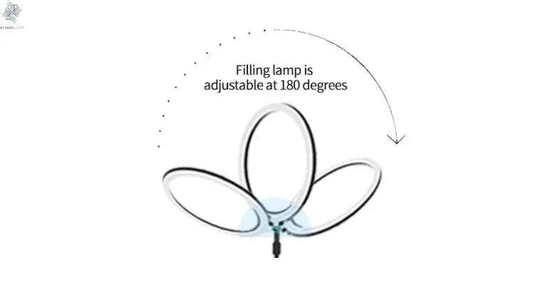 360 Custom Portable Photo Booth 80cm Metal Photobooth for Events Party Outdoor TradeShows Led Ai-TechWorld 