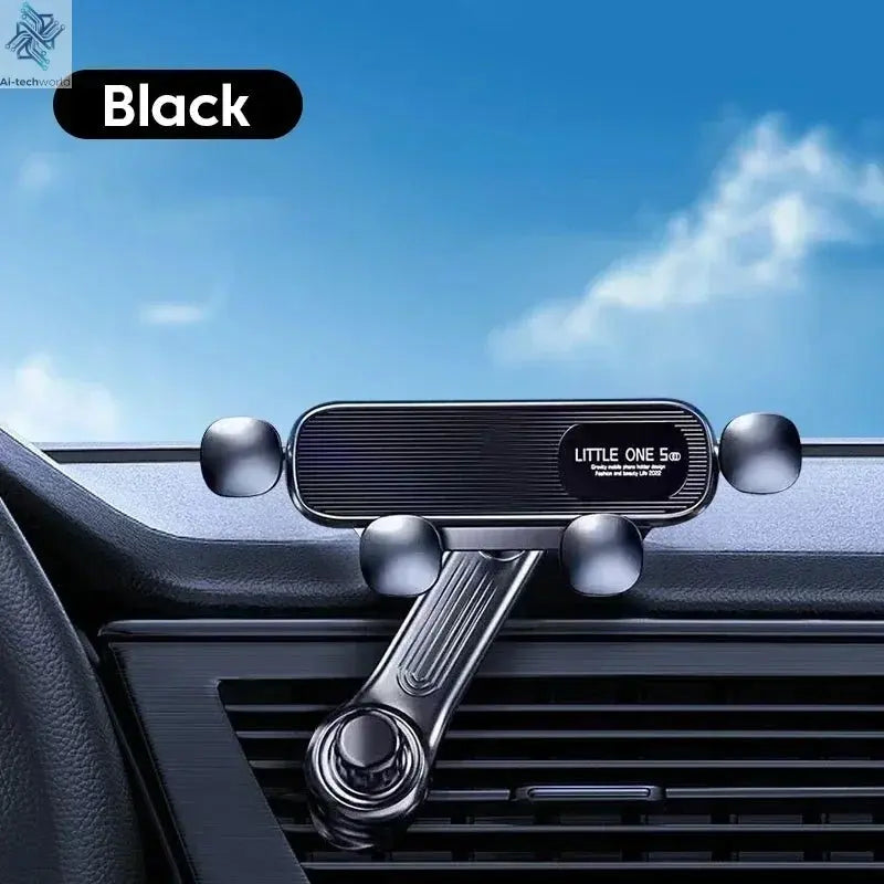 360 Rotation Car Navigation Bracket with Air Vent Clip, Telescopic Stand for 4.7-7 Inch Phones Ai-TechWorld