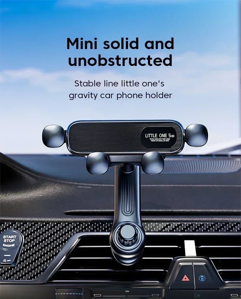 360 Rotation Car Navigation Bracket with Air Vent Clip, Telescopic Stand for 4.7-7 Inch Phones Ai-TechWorld