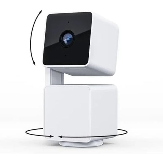 360° Smart Home Security with Night Vision, 2 - Way Audio, Motion Tracking, Works with Alexa - Ai - TechWorld