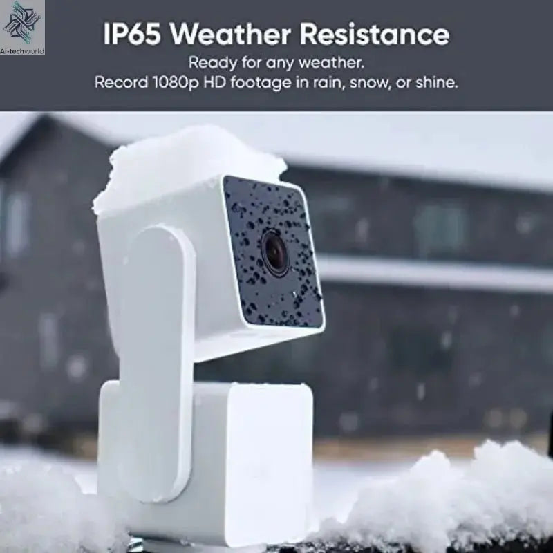 360° Smart Home Security with Night Vision, 2 - Way Audio, Motion Tracking, Works with Alexa - Ai - TechWorld