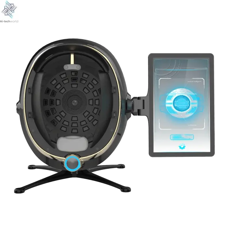 3D Skin Analyzer Machine Professional 3D Three - Dimensional Magic Mirror Skin Analysis Scanner Detector for Salon - Ai - TechWorld